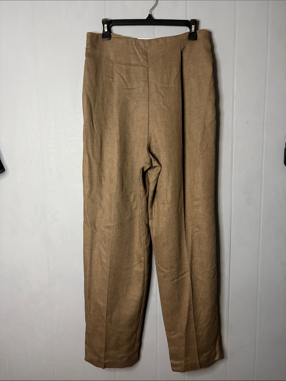 Finity Women's Tan Straight-Leg Track Pants